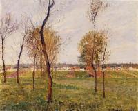 Pissarro, Camille - A Meadow in Moret